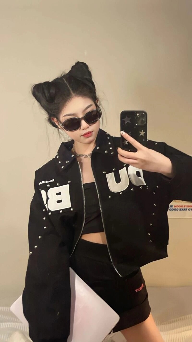 ảnh gái xinh đeo kính che mặt