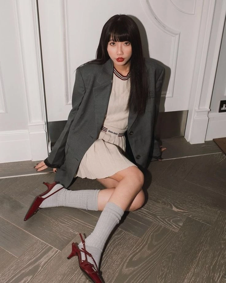 giày cao gót mặc áo dài