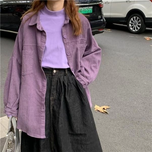 màu tím phối với màu gì