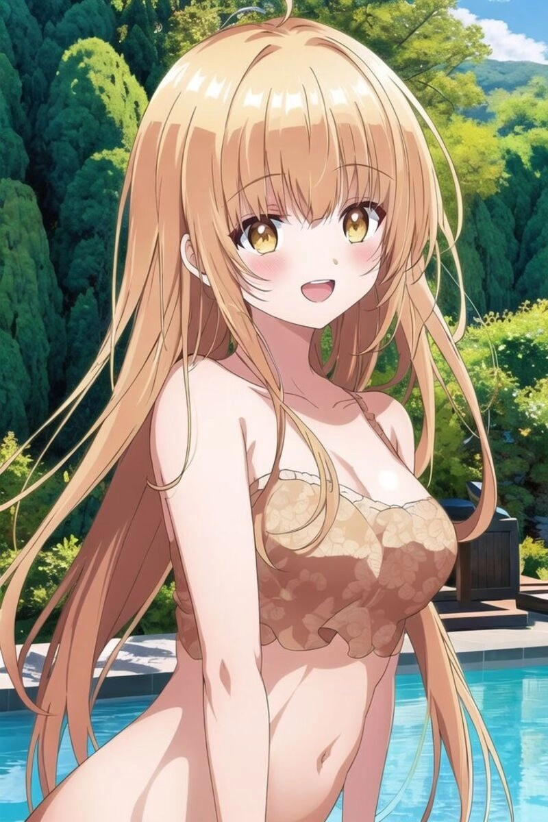 ảnh anime nữ mặc đồ bơi