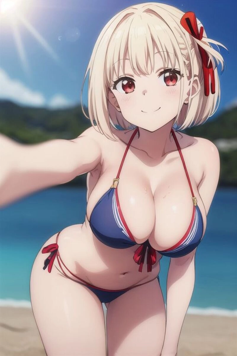 ảnh anime nữ mặc đồ bơi