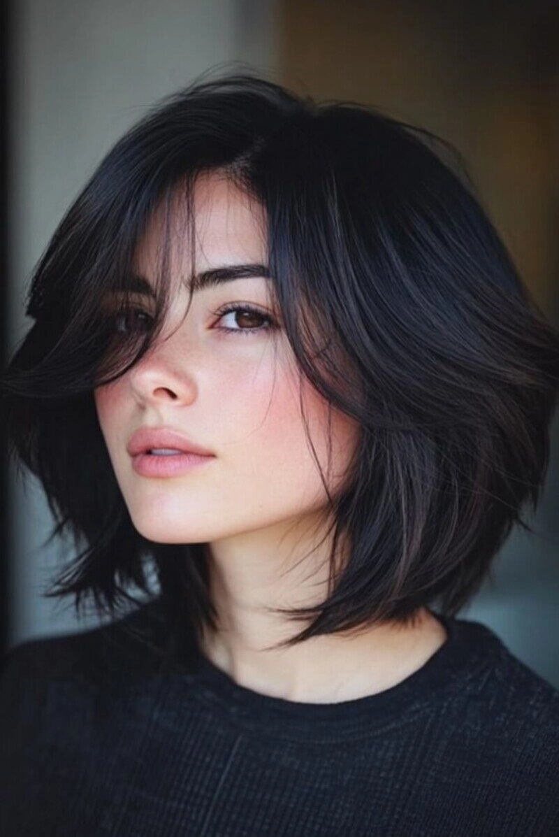 ảnh gái đẹp tóc ngắn che mặt