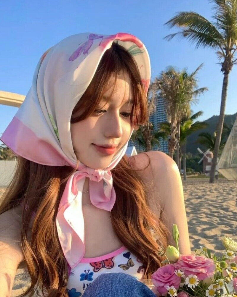 ảnh gái đi biển