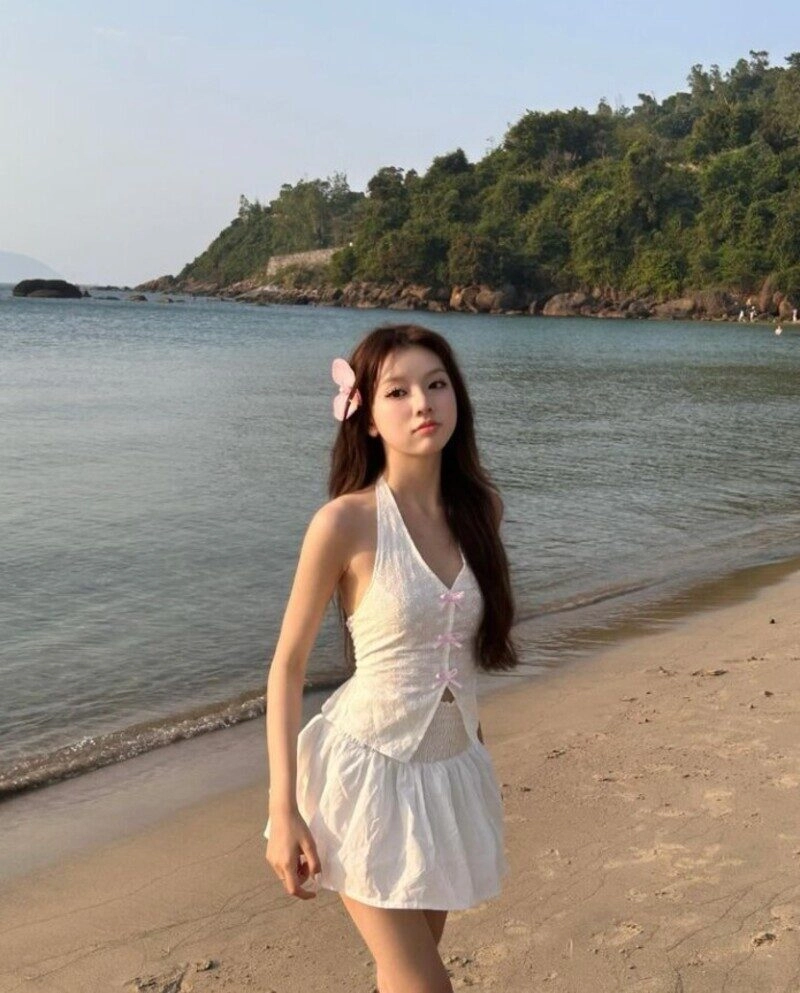 ảnh gái đi biển