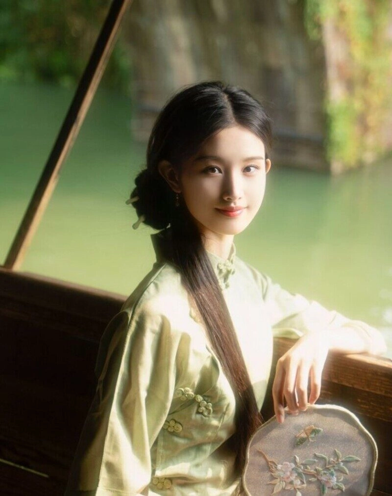 ảnh gái quê giản dị