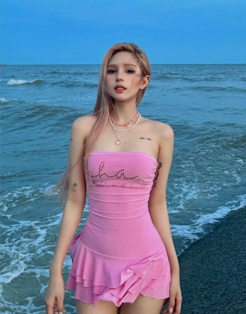 ảnh gái xinh tắm