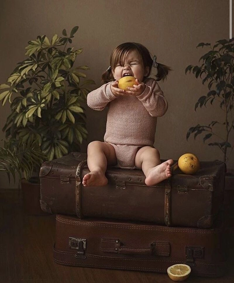 concept chụp ảnh cho be gái 1 tuổi