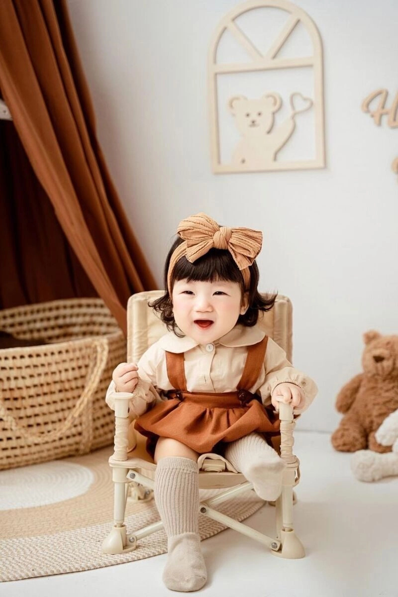 concept chụp ảnh cho bé gái 1 tuổi