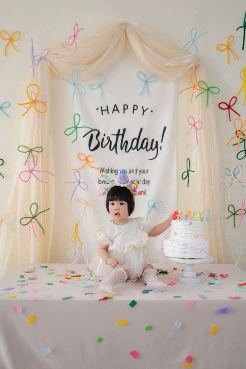 concept chụp ảnh cho be gái 1 tuổi