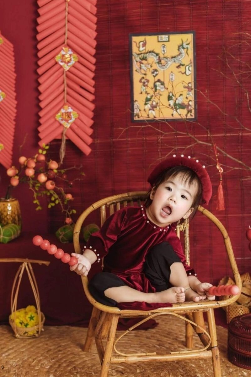concept chụp ảnh cho be gái 1 tuổi