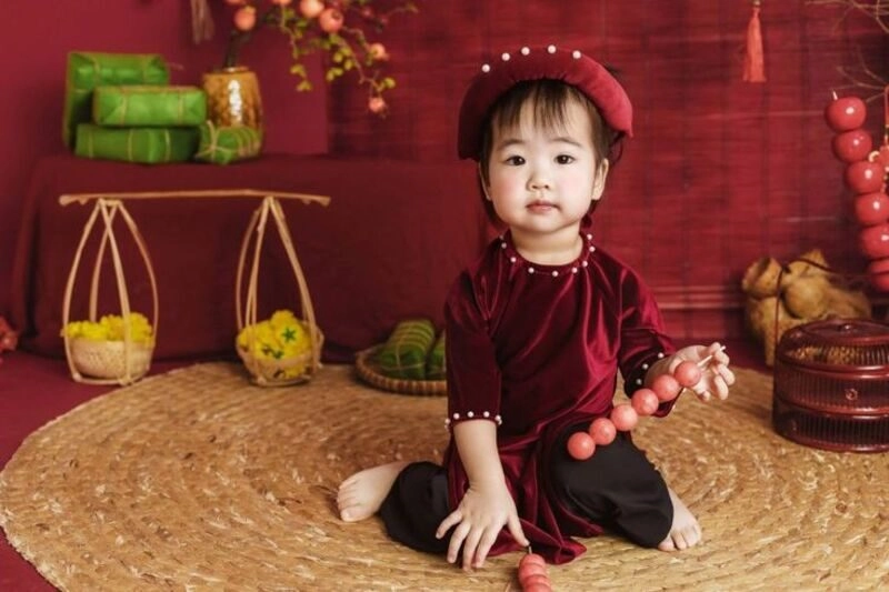 concept chụp ảnh cho be gái 1 tuổi