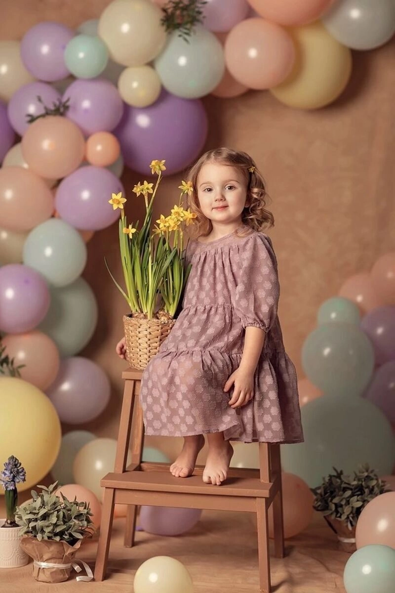 concept chụp ảnh cho be gái 1 tuổi