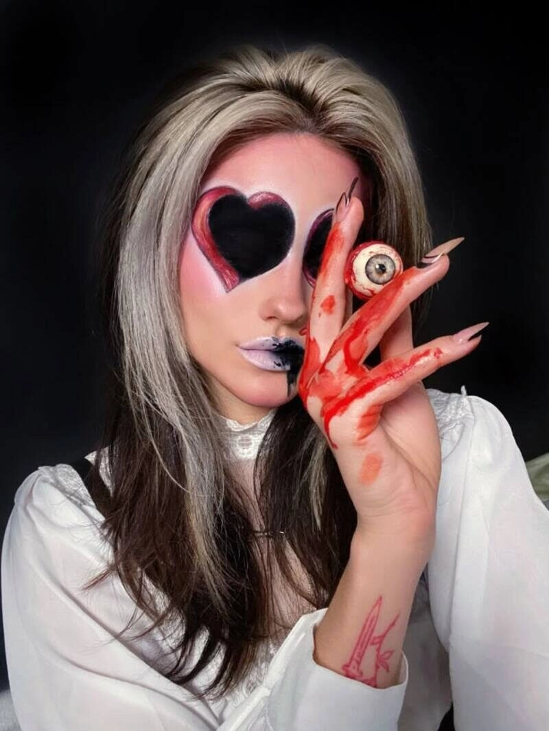 hình ảnh ảo giác cô gái