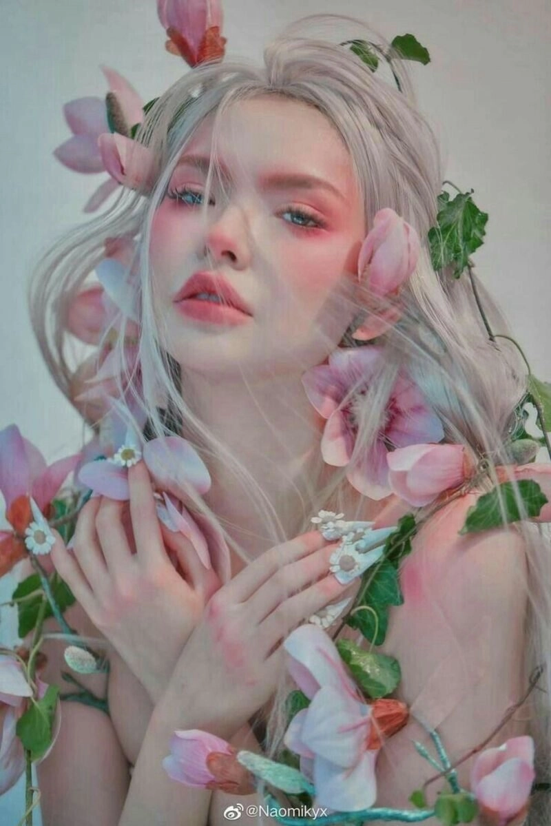 ảnh cô gái nghệ thuật