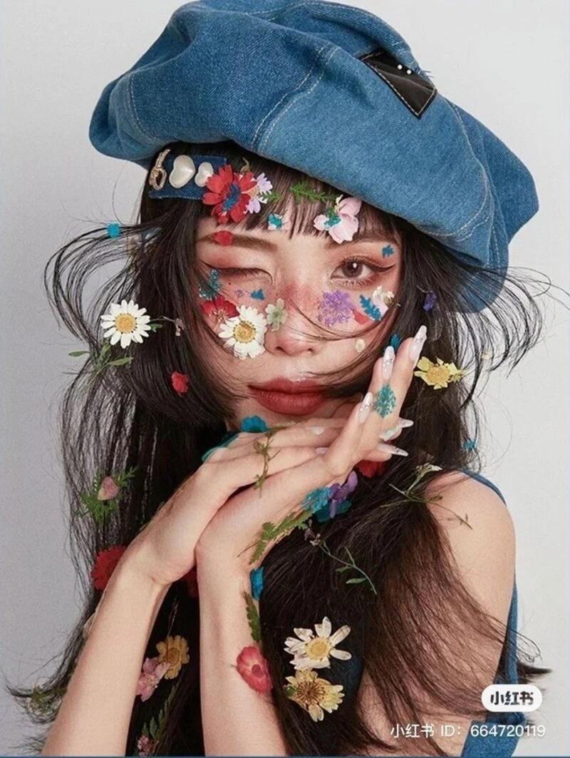 ảnh cô gái nghệ thuật