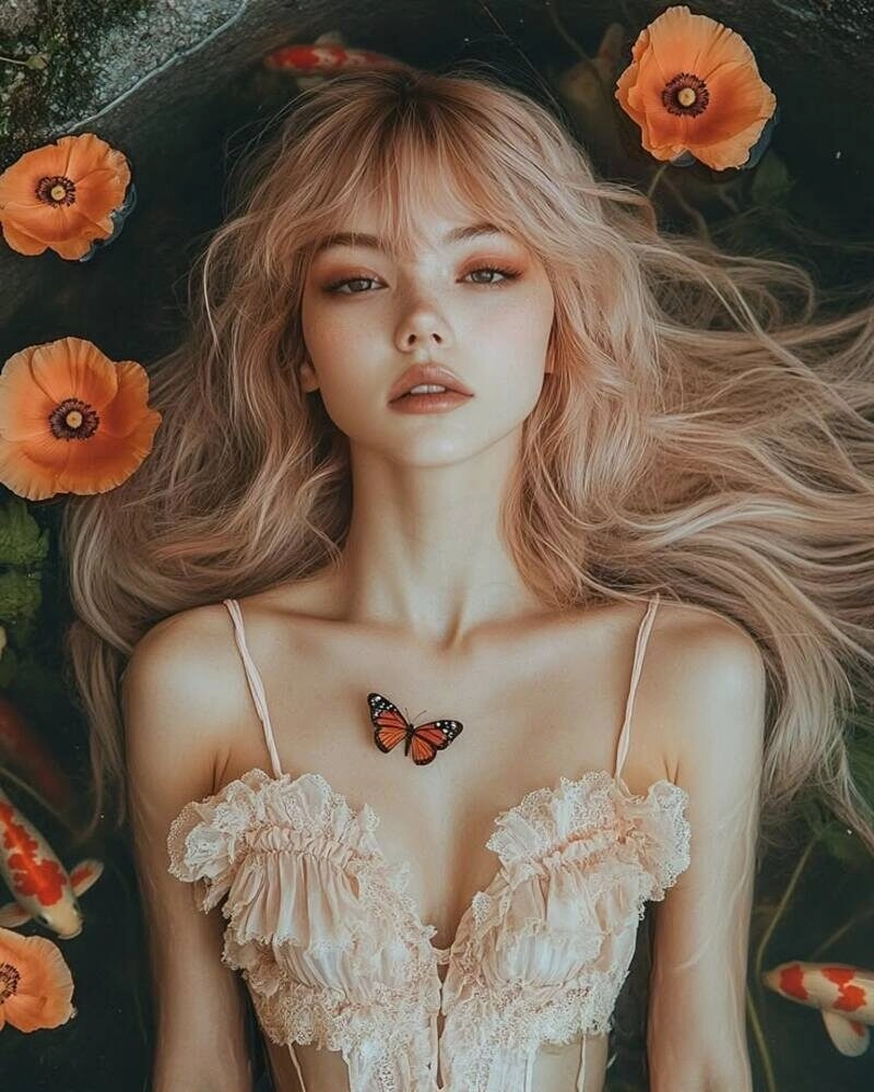 ảnh cô gái nghệ thuật