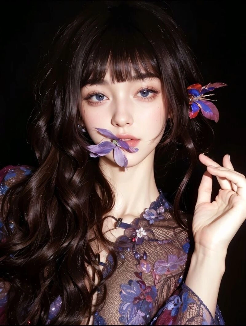 ảnh cô gái nghệ thuật