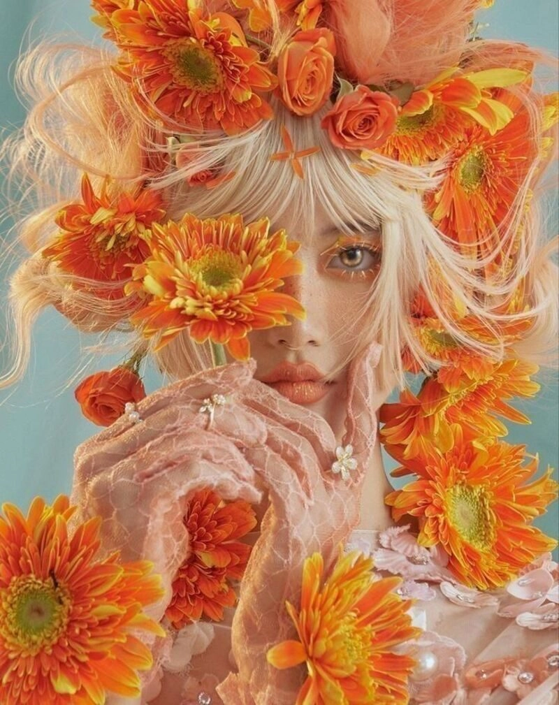 ảnh cô gái nghệ thuật