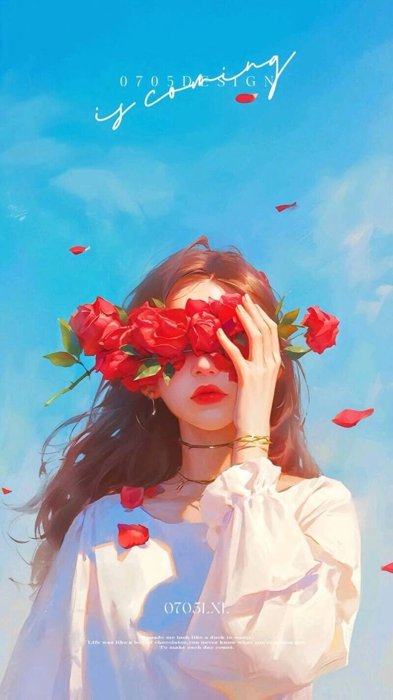 ảnh cô gái nghệ thuật