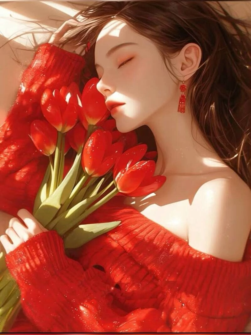 ảnh cô gái nghệ thuật