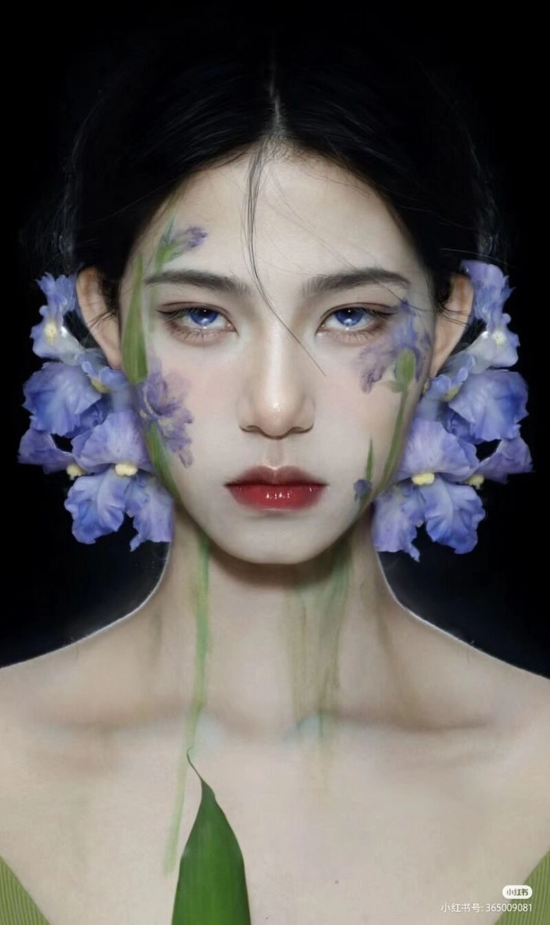 ảnh cô gái nghệ thuật