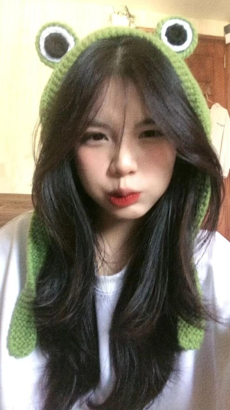 ảnh gái xinh chu mỏ