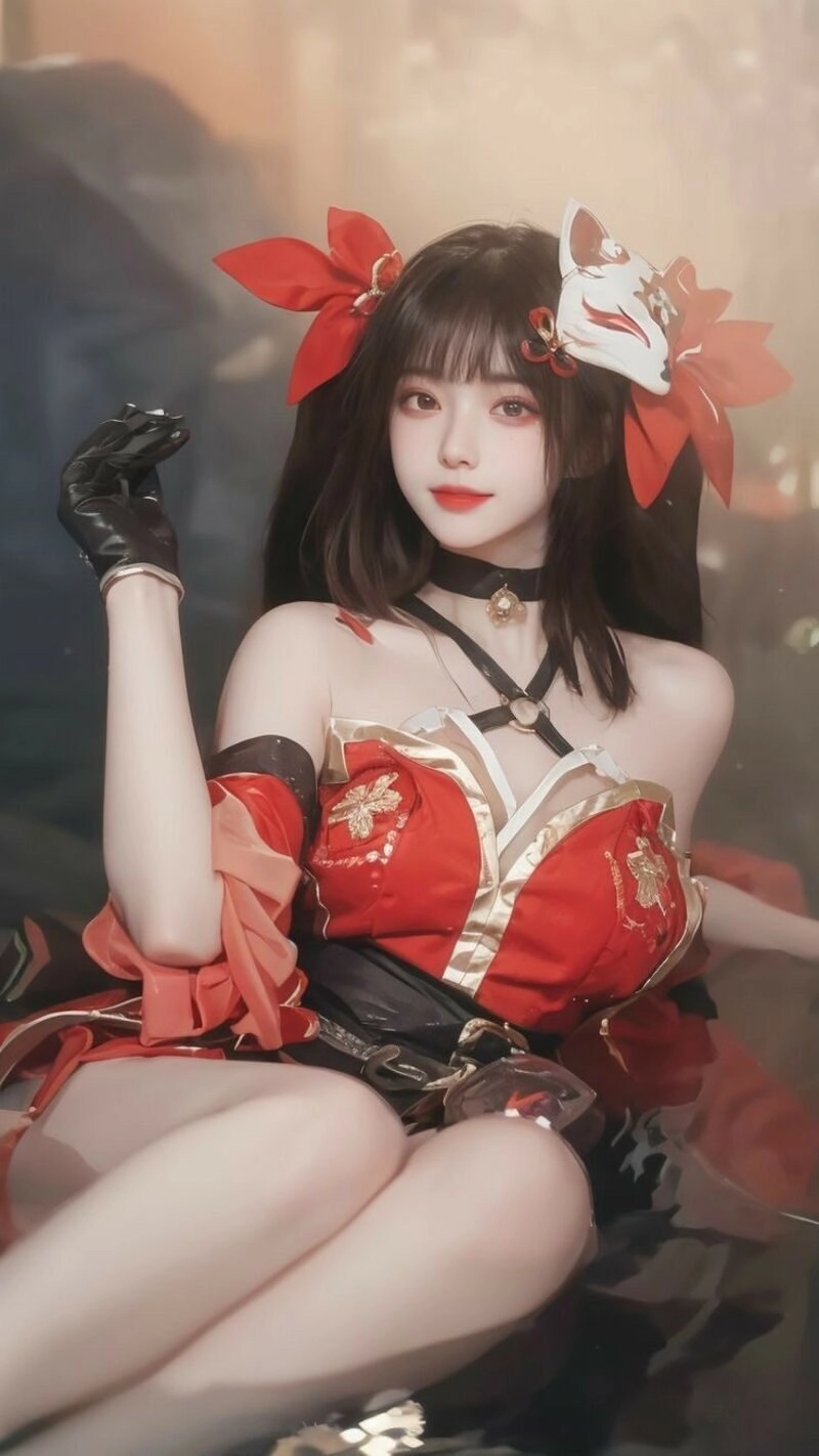 ảnh gái xinh cosplay nhân vật anime