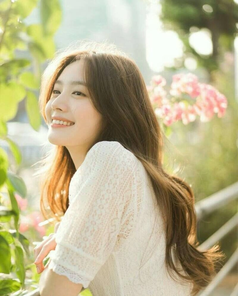 ảnh gái xinh cười đẹp