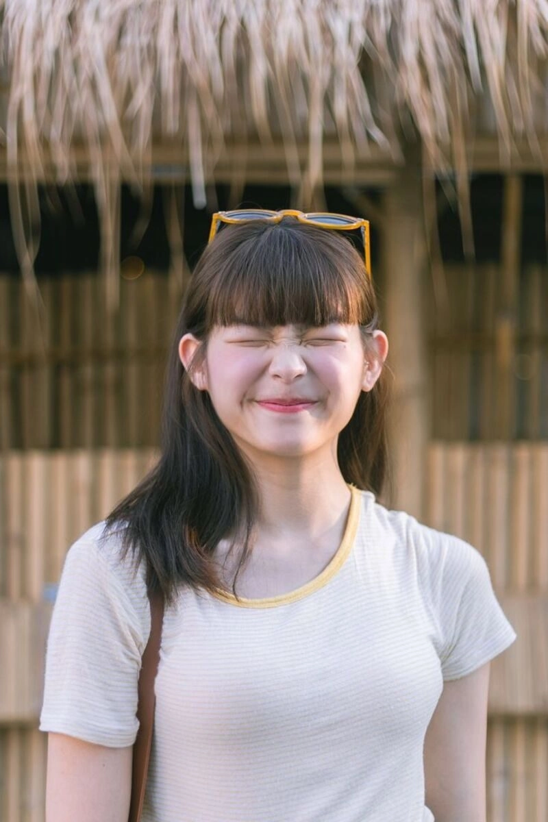 ảnh gái xinh cười đẹp