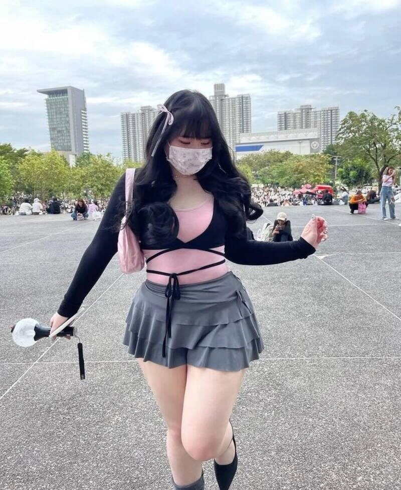 cô gái ảnh béo dễ thương