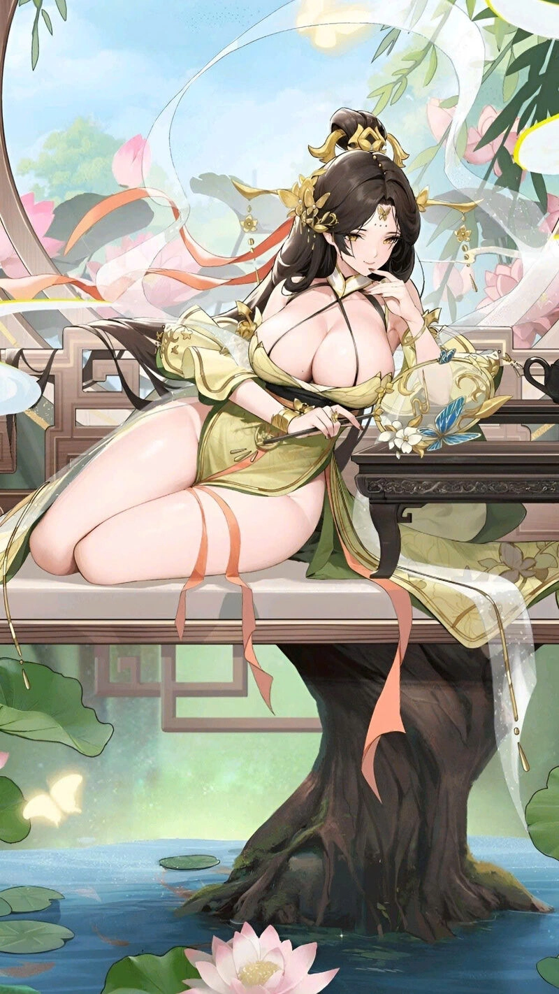 Hình ảnh cô gái anime xinh đẹp